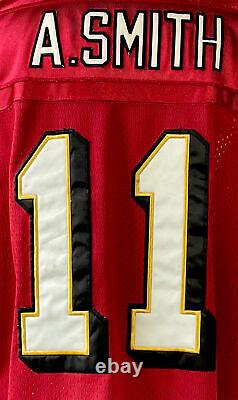 Vintage Reebok San Francisco 49ers Alex Smith #11 Stitched Jersey Size 54