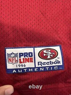 Vintage Reebok San Francisco 49ers Jersey Mens Large Rice 50th Anniversary 1996