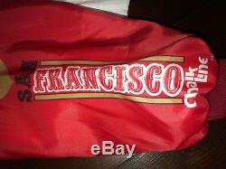 Vintage SAN FRANCISCO 49ers 80s USA Chalk Line FANIMATION Jacket Prospector LG