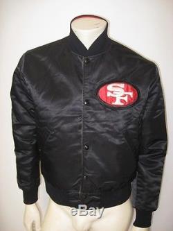 Vintage SAN FRANCISCO 49ers REVERSIBLE STARTER Jacket Size SMALL