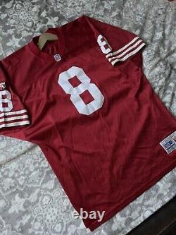 Vintage STEVE YOUNG San Francisco 49ers WILSON PRO LINE Size 52 Jersey RARE