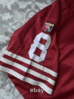 Vintage STEVE YOUNG San Francisco 49ers WILSON PRO LINE Size 52 Jersey RARE