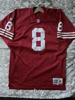 Vintage STEVE YOUNG San Francisco 49ers WILSON PRO LINE Size 52 Jersey RARE