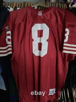 Vintage STEVE YOUNG San Francisco 49ers WILSON PRO LINE Size 52 Jersey RARE