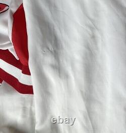 Vintage San Francisco 49'ers Chalk Line Fanimation Satin Jacket Men's XL