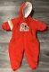 Vintage San Francisco 49ers Baby Snow Suit 24 Months Toddler Jersey Helmet