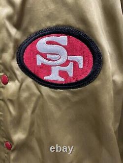 Vintage. San Francisco 49ers. Chalk Line USA. Satin Jacket. Men's Sz XL
