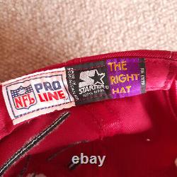 Vintage San Francisco 49ers Collision Shirt L Snapback Hat Starter NFL Pro Line