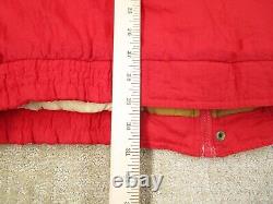 Vintage San Francisco 49ers Jacket Men Extra Large Red Gold Apex One Pro Line