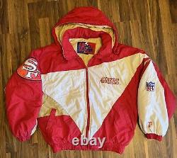 Vintage San Francisco 49ers Jacket Pro Player Jacket by Daniel Young, Men's L