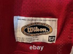 Vintage San Francisco 49ers Jerry Rice Wilson Pro Authentic Sewn SUPER RARE