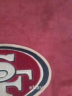 Vintage San Francisco 49ers Leather Jacket Size XL G-lll G3 Carl Banks Rare Read