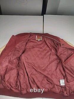 Vintage San Francisco 49ers Leather Jacket Size XL G-lll G3 Carl Banks Rare Read