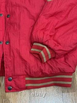 Vintage San Francisco 49ers Logo 7 Puffer Jacket Size X-Large