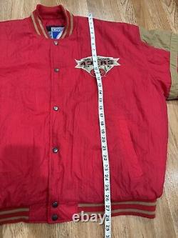 Vintage San Francisco 49ers Logo 7 Puffer Jacket Size X-Large