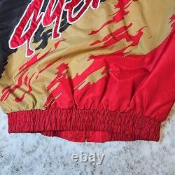 Vintage San Francisco 49ers Logo Athletic Pro Line Full Zip Jacket Size Medium