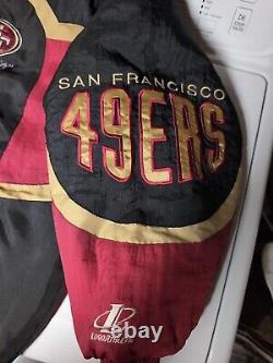 Vintage San Francisco 49ers Men's NFL Pro Line Authentic Jacket Size XL