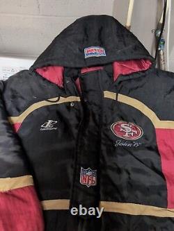 Vintage San Francisco 49ers Men's NFL Pro Line Authentic Jacket Size XL