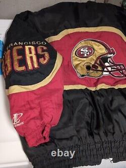 Vintage San Francisco 49ers Men's NFL Pro Line Authentic Jacket Size XL