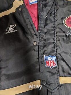 Vintage San Francisco 49ers Men's NFL Pro Line Authentic Jacket Size XL