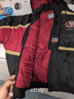 Vintage San Francisco 49ers Men's NFL Pro Line Authentic Jacket Size XL