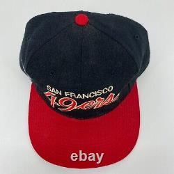 Vintage San Francisco 49ers NFL Sports Specialties Snapback Hat Cap Wool Youngan