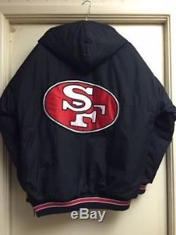 Vintage San Francisco 49ers NFL Starter Parka Jacket Coat L Large XL XXL