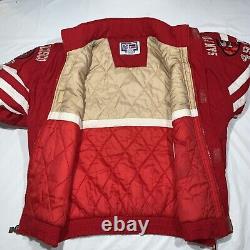 Vintage San Francisco 49ers NFL Starter Proline Authentic Jacket Size Large