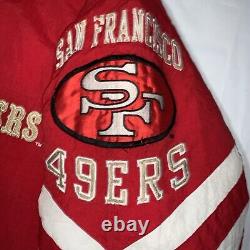 Vintage San Francisco 49ers NFL Starter Proline Authentic Jacket Size Large