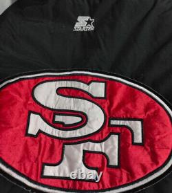 Vintage San Francisco 49ers Nike Starter Jacket XL Warm Thick