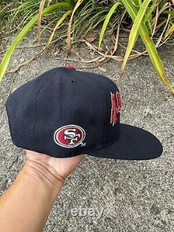 Vintage San Francisco 49ers Oe Old English Hat Snapback Drew Pearson Cleaned