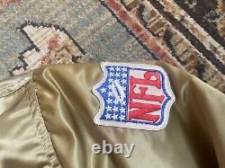 Vintage San Francisco 49ers ProLine Starter Satin Bomber Jacket Sz XL USA Made