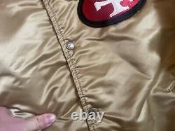 Vintage San Francisco 49ers ProLine Starter Satin Bomber Jacket Sz XL USA Made