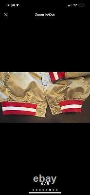 Vintage San Francisco 49ers ProLine Starter Satin Jacket XL bomber Vtg