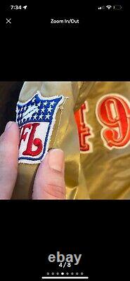 Vintage San Francisco 49ers ProLine Starter Satin Jacket XL bomber Vtg