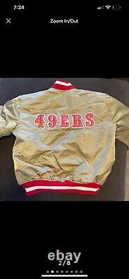 Vintage San Francisco 49ers ProLine Starter Satin Jacket XL bomber Vtg