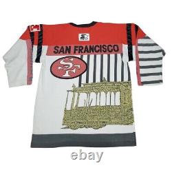 Vintage San Francisco 49ers STARTER Sweatshirt Cable Car