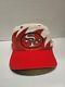 Vintage San Francisco 49ers Sharktooth Snapback Hat Logo Athletic Pro Line