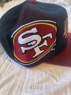 Vintage San Francisco 49ers Sports Specialties Black SnapBack Wool Hat
