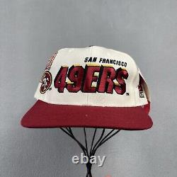 Vintage San Francisco 49ers Sports Specialties Hat Cap Snapback Shadow ProLine