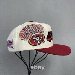 Vintage San Francisco 49ers Sports Specialties Hat Cap Snapback Shadow ProLine