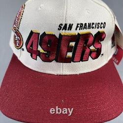 Vintage San Francisco 49ers Sports Specialties Hat Cap Snapback Shadow ProLine