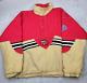 Vintage San Francisco 49ers Starter Jacket Men XL Pullover Coat 90s Y2K Red Gold