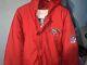 Vintage San Francisco 49ers Starter Jacket Mens Medium Red Full Zip Hood