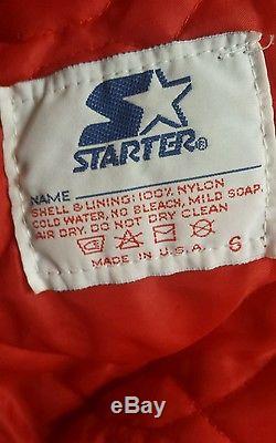 Vintage San Francisco 49ers Starter Satin Jacket size XL