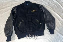 Vintage San Francisco 49ers VINTAGE Joe Montana MVP NFL Leather Jacket Size L
