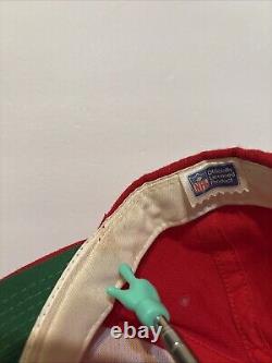 Vintage Sports Specialties San Francisco 49ers Script SnapBack Hat 100% Wool