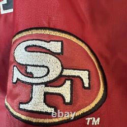 Vintage Starter Pro Line SAN FRANCISCO 49ers Pull Over Jacket 80s 90s XL USA