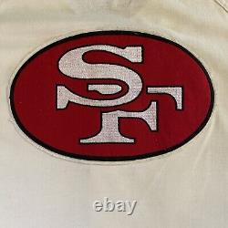 Vintage Starter San Francisco 49ers Football Baseball Jersey Mens Sz L NFL 90s