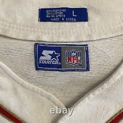 Vintage Starter San Francisco 49ers Football Baseball Jersey Mens Sz L NFL 90s